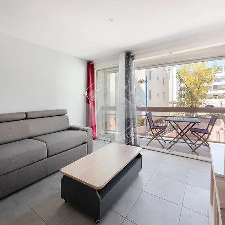 As21512 - Studio Cabine Vue Mer Laterale Avec Parking Prive A 20M De La Plage Le Grau-du-Roi Exterior foto